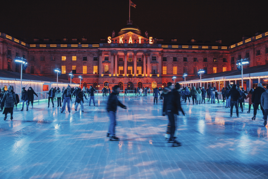 Ice Skating at Somerset House