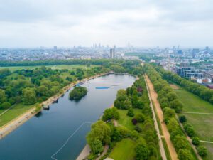 Hyde Park in London