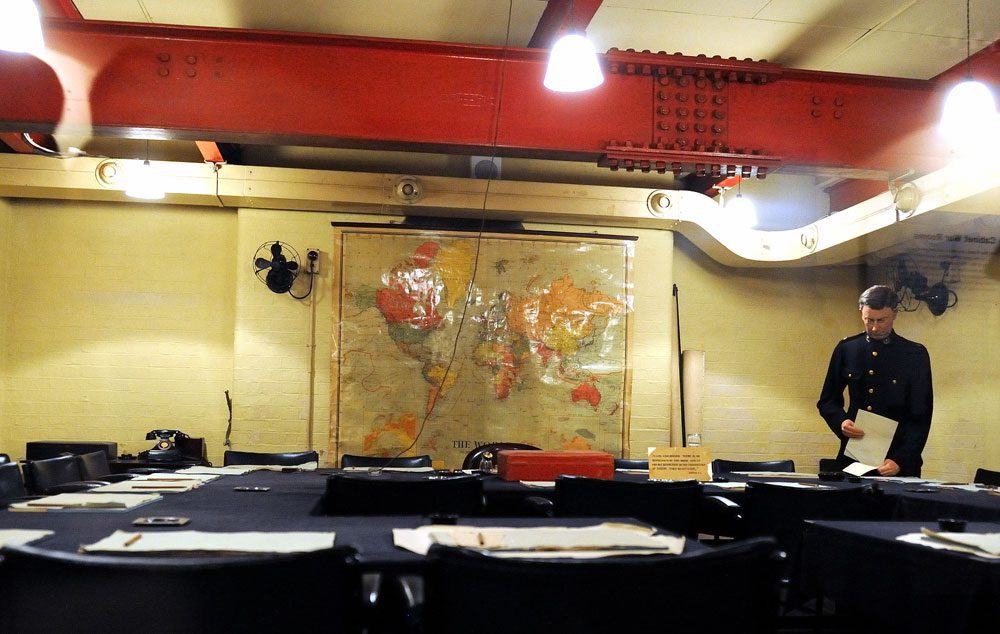 the Churchill War Rooms